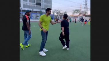 Kartik Aaryan Takes a Break From Shoot To Play Football With School Kids, Aashiqui 3 Actor Shares a Joyful Glimpse on Instagram (Watch Video)